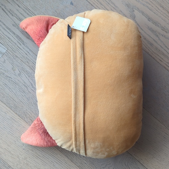 Quirky Orange Cat Pillow - Picture 2 of 5